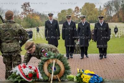 Cmentarz Francuski w Gdańsku - obchody Święta Niepodległosci...