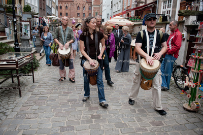 Gdansk. Swieto ulicy Mariackiej - Mariacka pod gwiazdami.
Nz...
