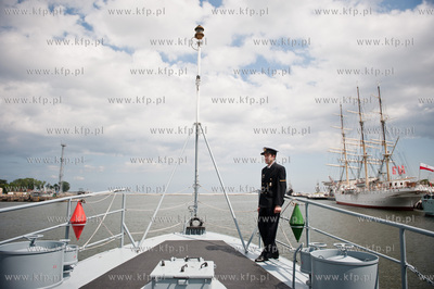 Port w Gdyni. Basen Prezydencki. Z okazji XII Baltyckich...