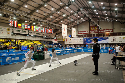 Gdansk. Hala AWF. Zawody Dwor Artusa Grand Prix Pucharu...