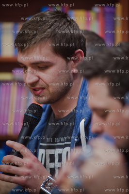 Gdansk. Salon Empik w C.H. Galeria Baltycka. Spotkanie...