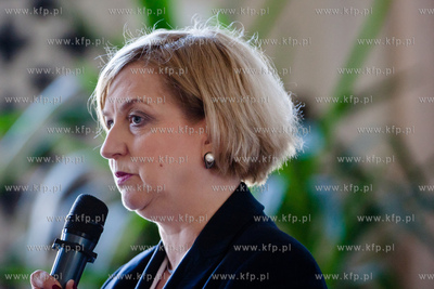 Gdansk. Siedziba NSZZ Solidarnosc. Sala Akwen. Spotkanie...