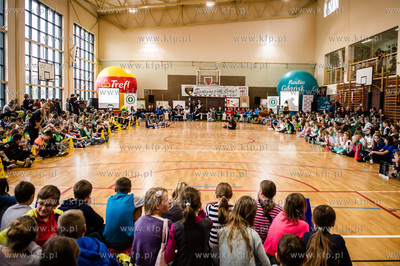 Gdansk Chelm. Sala gimnastyczna Szkoly Podstawowej...