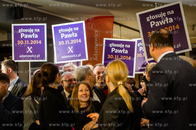 Gdansk. Oliwa. Restauracja Classic. Druga tura wyborow...