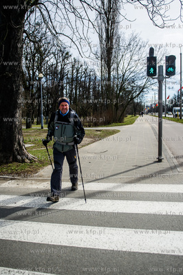Gdansk. Podroznik Marek Kaminski startuje do kolejnego...