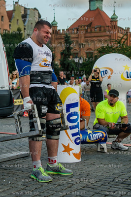 Gdank. Targ Weglowy. Zawody Pucharu Polski Strong Man.
Nz...