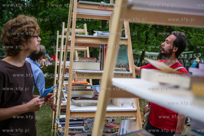 Park Polnocny w Sopocie. Festiwal Literacki Sopot....