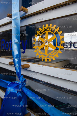 Sopot. Skwer Kuracyjny. Obchody swiatowego Dnia Rotary...