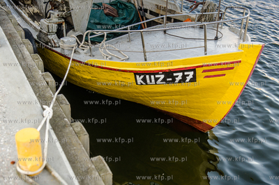 Port rybacki w Kuznicy. 19.08.2015 fot. Mateusz Ochocki...