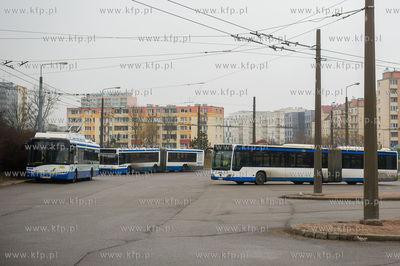Gdynia. Wezeł przesiadkowy im Frańciszki Cegielskiej.
03.02.2017
fot....