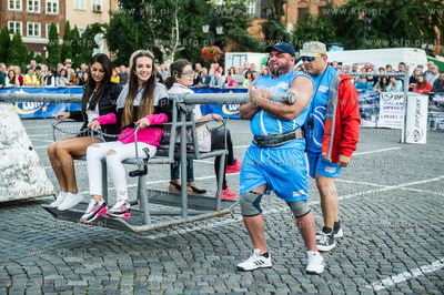 Gdańsk. Targ Węglowy. Zawody Pucharu Polski Strong...