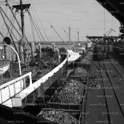 Przeładunek węgla w porcie gdańskim. (Lata 60).
1969
0000751z
Fot....