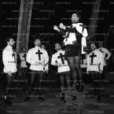 Próba generalna sztuki wystawionej na scenie Teatru...