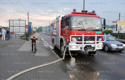 Potezna nawalnica spowodowala duze straty w Rumi. 
Pod...