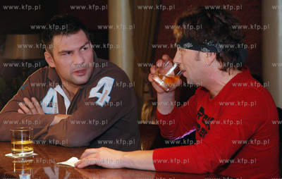 Rumia. W hotelu Faltom Dariusz Michalczewski kreci...