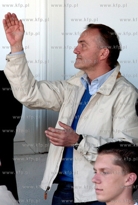 Prezydent Gdyni Wojciech Szczurek i biznesmen Ryszard...