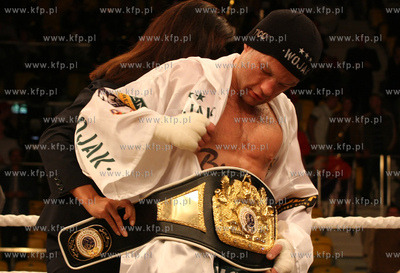 Gdynia, Gala boksu zawodowego. Nz. 
09.05.2009
fot....