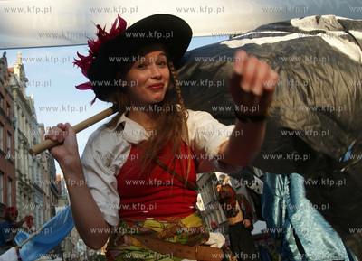 Gdansk. Baltic Sail. Parada zaglarzy ul. Dluga
10.07.2009
fot....