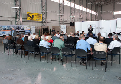 Gdansk, Rebiechowo. Uroczyste przekazanie firmie P&P...