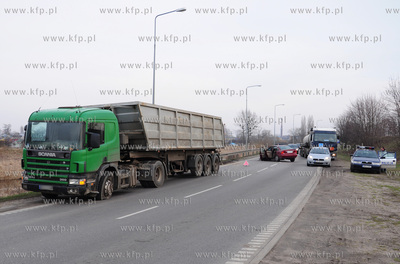 Pruszcz Gdanski.Wypadek spowodowany przez kierujaca...