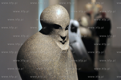 Panstwowa Galeria Sztuki - Sopot. Wystawa rzezby profesora...