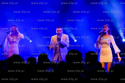 Slupsk hala Gryfia. Na zakończenie VI Amber Cup wystapil...