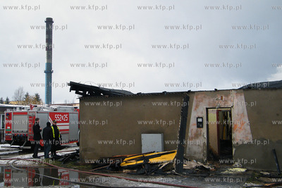 W baraku socjalnym przy ul. Iwaszkiewicza w Wejherowie...