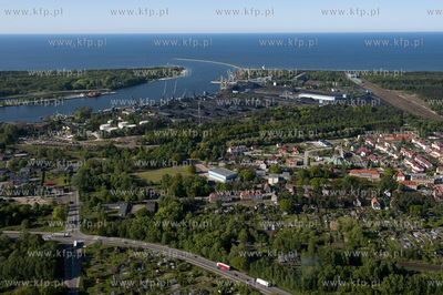 Swinoujscie z lotu ptaka. 12.05.2009 fot. Kacper Kowalski...