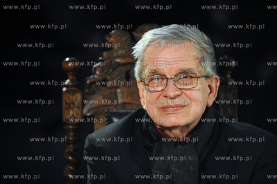 Gdansk, Dwor Artusa. "Debata o wolnosci tworzenia."odbywajaca...