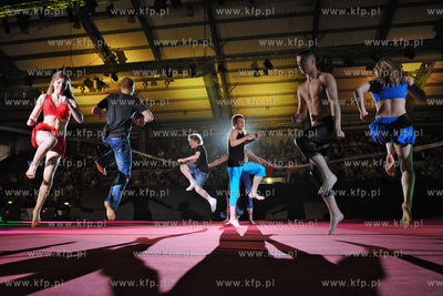 Gdansk, hala widowiskowa AWFiS. Wielka gala konczaca...