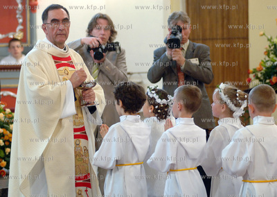 Przyjecie do Pierwszej Komunii Swietej w Koscierzynie...
