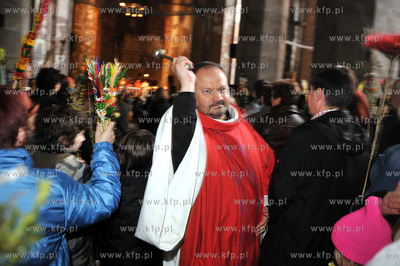 Msza Sw. w kosciele sw. Jana w Gdansku na zakonczenie...
