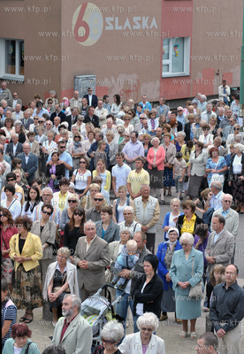 Procesja Bozego Ciala w parafii Najswietszej Maryi...