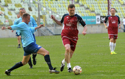 Stadion PGE Arena. Mecz charytatywny Przyjaciele Hospicjum...