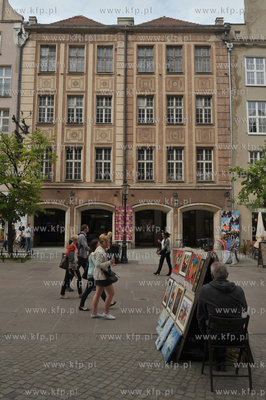 Gdansk kino Neptun, dawne Leningrad. Wejscie do kina...