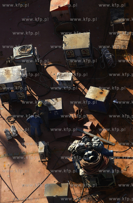 Stocznia Gdynia S.A. 31.03.2009 fot. Krzysztof Mystkowski...