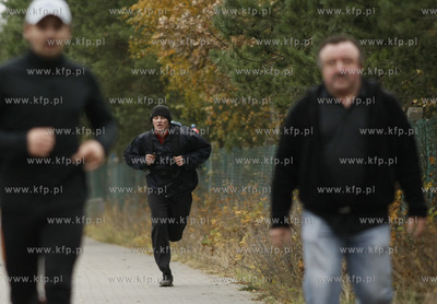 Gdansk Brzezno. Bieg  pod haslem Jestem z Gdanska....