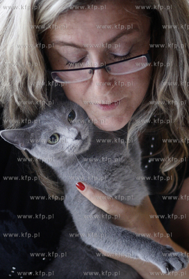 Sopot. Miedzynarodowa wystawa kotow. 08.08.2010 fot....