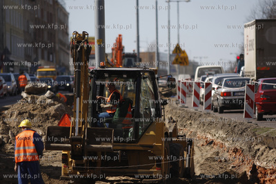 Gdansk Wrzeszcz. Remont torowiska na ul Grunwaldzkiej.
18.04.2011
fot....