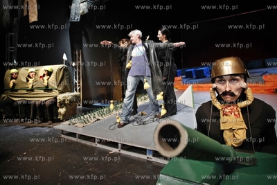 Sopot. Scena Kameralna Teatru Wybrzeze. Proba medialna...