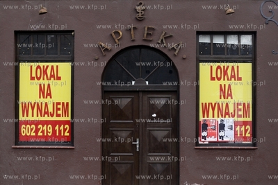 Lokal do wynajecia po bylej aptece przy ul. Swietojanskiej...