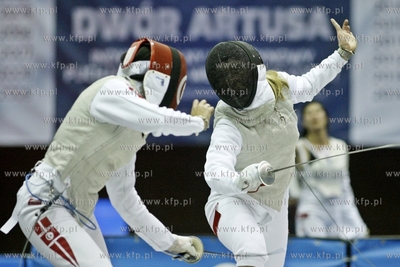Gdańsk. Hala AWFiS. Puchar Świata we Florecie Kobiet...
