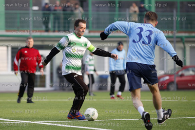 Gdansk. Boisko przy ul. Traugutta.  Noworoczny mecz...