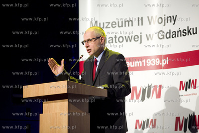 Prezentacja wystawy stałej Muzeum II Wojny Światowej...