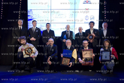 Gdańsk. Dwór Artusa. Wręczenie nagród Rejsk Roku...