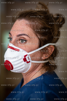 Szpital zakaźny w Gdańsku. Intensywna terapia oddziału...