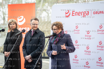 Sopot. Opera Leśna. Konferencja prasowa podczas której...