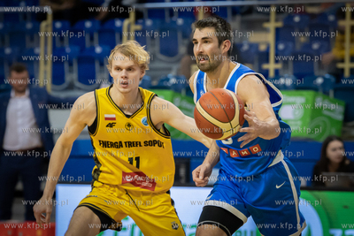 Fiba Europe Cup. Energa Trefl Sopot vs. BC Kalev /...