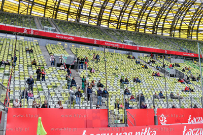 Mecz drużyn influencerek na Polsat Plus Arenie Gdańsk...