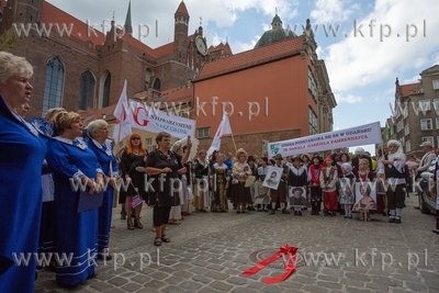 Gdańsk, Święto ulicy Świętego Ducha. Odsłonięcie...